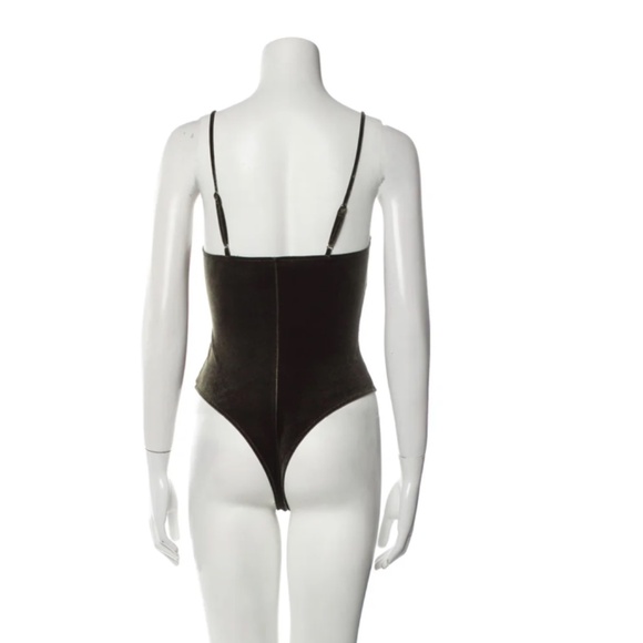 Fleur Du Mal - Square Neckline Sleeveless Bodysuit Size: XS - Picture 3 of 3